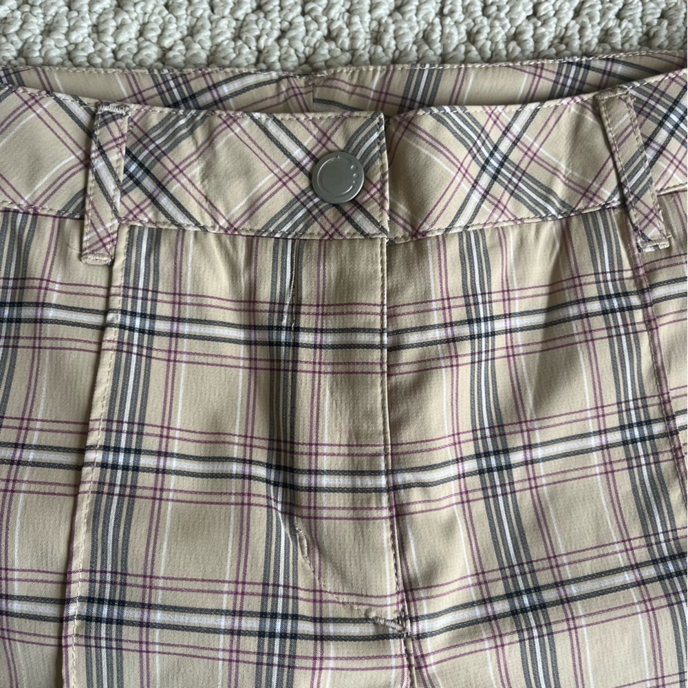 Nivo plaid golf pants stretch 4 - Picture 2 of 6